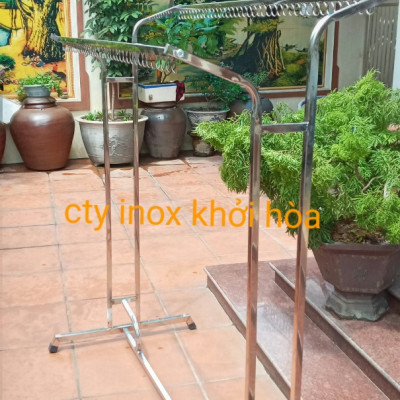giàn phơi inox lắp ghép hàng dày ( BẢO HÀNH 6 THÁNG SỬ DỤNG CỦA NHÀ SX )