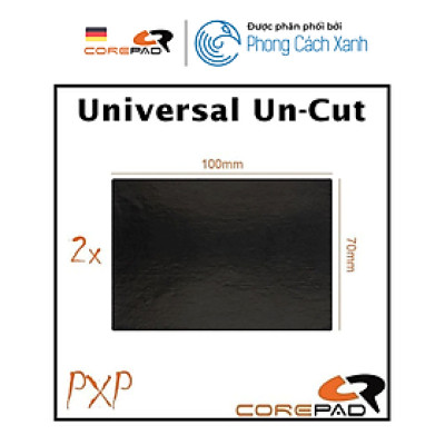 Bộ grip tape Corepad PXP Grips Universal Un-Cut DIY Sheet - Hàng Chính Hãng