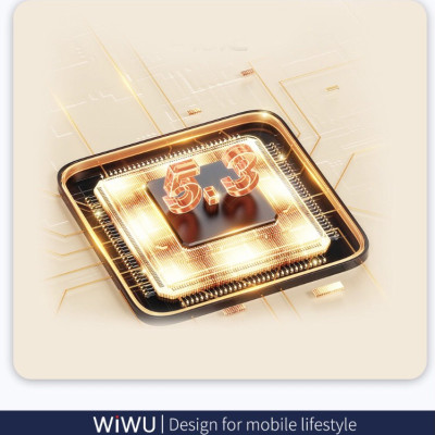 Tai nghe Wiwu ZERO BEANS T15 cho các thiết bị di động thiết kế tai nhỏ, nhẹ, giảm tiếng ồn vật lý, đeo lâu không bị đau tai - Hàng chính hãng