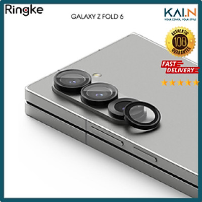 Dán camera cho Samsung Galaxy Z Fold 6/ Z Fold 7 RINGKE Lens Frame Glass kèm khung trợ dán_ Hàng chính hãng