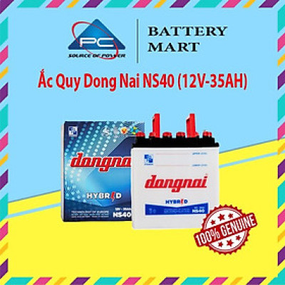 Bình Ắc Quy 12V-35Ah, Ắc Quy Dong Nai NS40 (S)