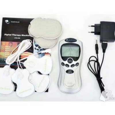MÁY MASSAGE 6 CHẾ ĐỘ CHÂM CỨU BẤM HUYỆT ĐẤM BÓP ĐA CHỨC NĂNG 4 MIẾNG DÁN THUẬN TIỆN 