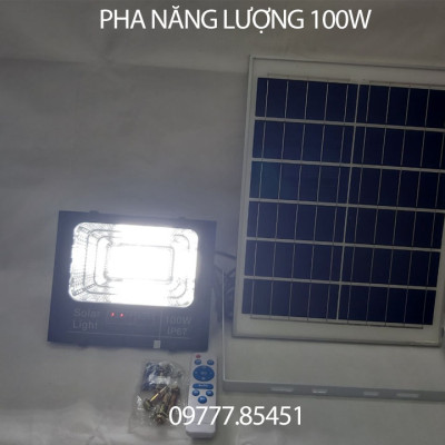 Đèn led pha năng lượng mặt trời 50W 100w 200w 300w 400W