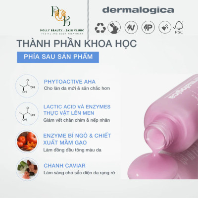 DERMALOGICA Peel Tái Tạo Hàng Ngày LIQUID PEELFOLIANT Phiên Bản Nâng Cấp có AHA, BHA, PHA