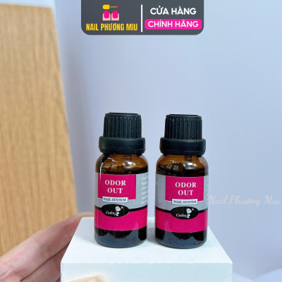 Khử Mùi Lưu Huỳnh Odor Out Làm Nail 15ml, Dung Dịch Thần Kỳ An Toàn Cho Thợ Nail, Hương Kẹo Dễ Chịu, Khử Mùi Hiệu Quả Women Nữ