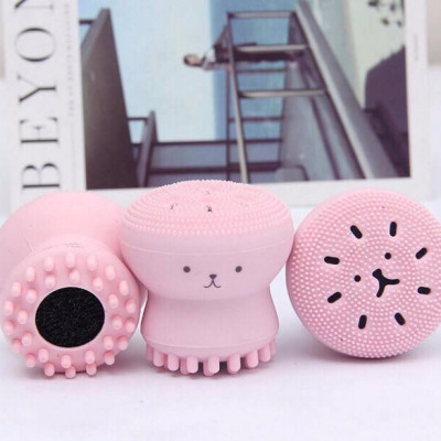 Combo 3 Cọ rửa mặt bạch tuộc tạo bọt rửa mặt sạch lỗ chân lông tẩy tế bào chết - Chính hãng 