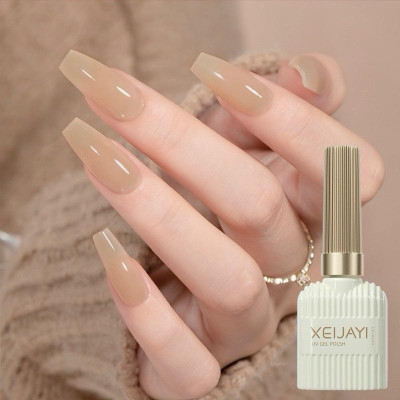 Sơn Thạch Lẻ Màu 15ml Làm Nail, Màu Nước Gạo, Sữa Chua, Nâu Nude, Thạch Cam, Đỏ Rượu Vang Gel Đậm Đặc, Lên Màu Chuẩn Bền Sơn Gel Nữ