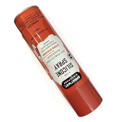 Chai xịt silicone dùng để bôi trơn khung in, bảng in, máy cắt vải, chi tiết máy móc và các loại máy cắt giấy SPRAYWAY SINGAPORE SS945