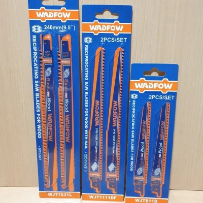 BỘ 2 LƯỠI CƯA KIẾM (CƯA GỖ) WADFOW (NHIỀU KÍCH THƯỚC)- HÀNG CHÍNH HÃNG