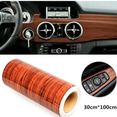 MIẾNG DÁN VÂN GỖ TRANG TRÍ XE MÁY ÔTÔ NHÀ CỰC ĐẸP