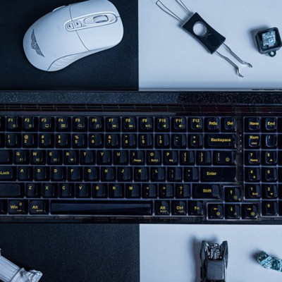 Bàn phím cơ Newmen GM980 Black Star ( Azure/ Misty rain ) - Hàng Chính Hãng 