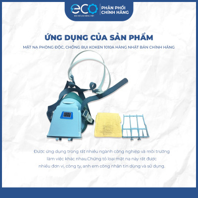 Combo Mặt nạ chống bụi Koken 1010A (Nhật Bản) và Kính bảo hộ chống bụi, chống tia UV Sperian S200A Mỹ