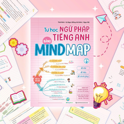 Sách - Tự Học Ngữ Pháp Tiếng Anh Bằng Mindmap - Tập 2 - Megabook
