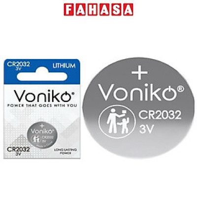 Pin Cúc CR2032 3V - Voniko