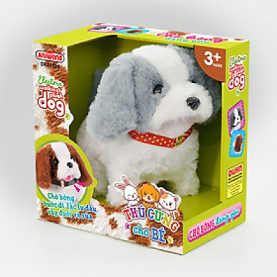 Đồ chơi Duka: Thú cưng cho bé - Chó bông đáng yêu DK81320 ( Màu ngẫu nhiên )