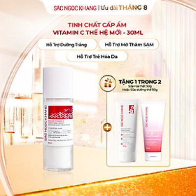 Tinh chất Serum C thế hệ mới Sắc Ngọc Khang 30ml giúp dưỡng trắng, mờ thâm nám, ngừa nếp nhăn