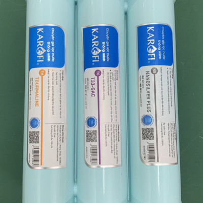 Bộ lõi máy lọc nước KAROFI Smax hiệu suất cao HP 6.2 - Hàng chính hãng