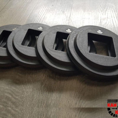 Combo 5 ốp nhựa treo máy đồng hồ treo tường