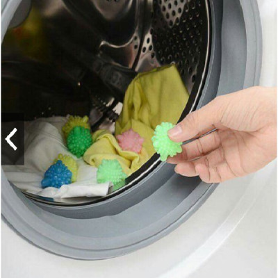 Set 10 Bóng giặt cao su cầu gai giặt phẳng quần áo