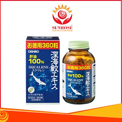 CHIẾT XUẤT CÁ MẬP BIỂN SÂU ORIHIRO 360 VIÊN