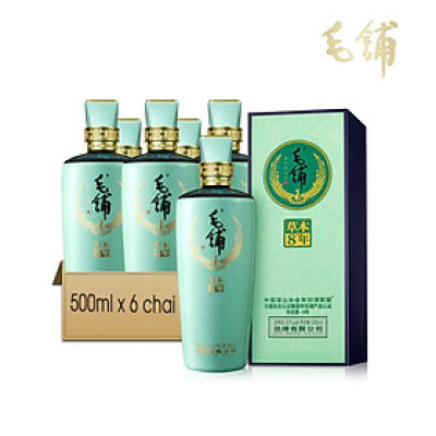 MAOPU Thùng 6 chai Kiều mạch Thảo Mộc 8 năm 42% 500ml