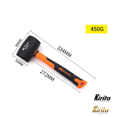 Búa cao su cao cấp Kapusi Nhật Bản chính hãng 900g, 680g, 450g - Dụng cụ cầm tay thuận tiện