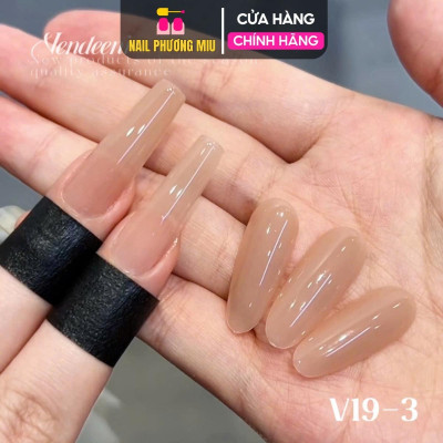 Sơn Thạch Lẻ Màu Nâu Nude Số 08 XEIJAYI VENDEENI Sang Trọng Tôn Da Làm Nail Hàn Quốc, Sơn Gel Màu Nâu trà sữa Nude Sáng Trơn Chuẩn Đẹp Nhẹ Nhàng