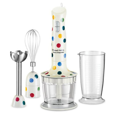 Máy Xay Cầm Tay Russell Hobbs Emma Bridgewater 24703 Polka Dot 3-in-1 Màu Kem Hàng chính hãng