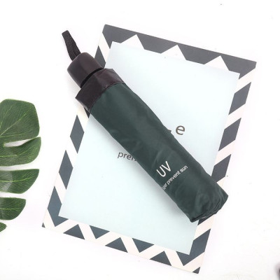 Ô Dù Chống Tia UV Gấp Gọn 28cm Đường Kính Lớn 98cm Tiện Lợi Cứng Cáp - Hàng chính hãng