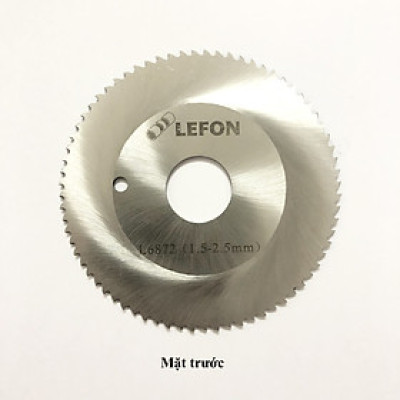 Lưỡi cưa cắt ống inox kiểu orbital ( quỹ đạo) của hãng Lefon, HSS, Ø 68mm, 72 răng , cắt cho độ dày ống 1- 3mm