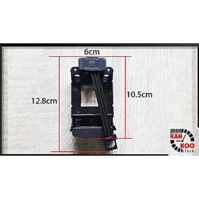 Bộ linh kiện lắp đồng hồ treo tường gỗ 04 món