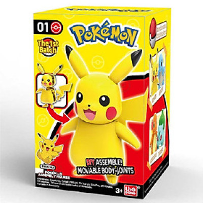 Pokemon Toys Lắp Ráp Nhân Vật Pokemon Pikachu Ngộ Nghĩnh 8122