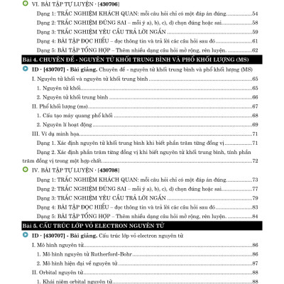 Sách - Tự Học Hoá Học Lớp 10 - Tập 1 (Moon)