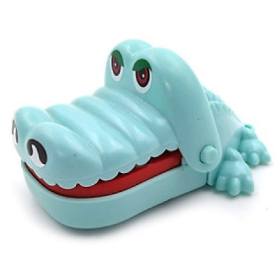 Đồ chơi - 262-90 – Mô hình Cá sấu c.ắn tay cỡ lớn (KT 39.3x22.8x10.5cm)