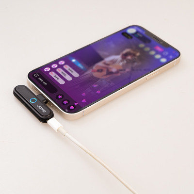 Bộ thu phát tín hiệu không dây âm thanh JOYO JW-05R Cắm và chạy cho điện thoại di động Phát trực tiếp và ghi âm- Hàng chính hãng 