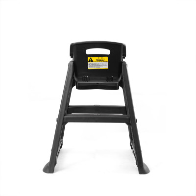 Ghế ngồi ăn trẻ em bằng nhựa không có bánh xe HORECA TRUST mã 8014BK