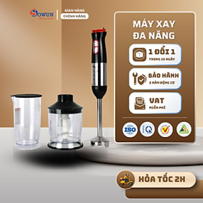 Máy Xay Cầm Tay Sowun SW5118 (800W) - Hàng Chính Hãng