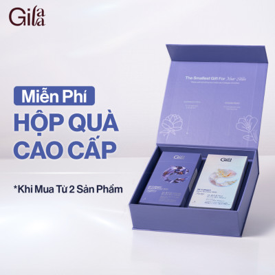 COMBO 2 HỘP NƯỚC UỐNG COLLAGEN GILAA SIÊU PHÂN TỬ 300DA TRẺ HÓA (20g x 15 gói/hộp)