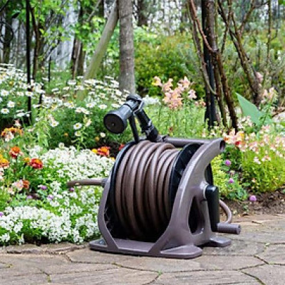 Bộ cuộn ống tưới cây 30m Tough Brown Takagi R330TBR Hàng chính hãng