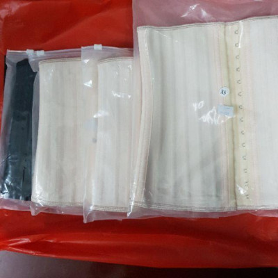 Đai nịt bụng (gen siết giảm eo) Latex 25 xương thép loại dài cao 29 cm Italy