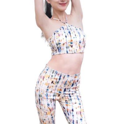 Quần lửng thể thao trên gối LMcation túi 2 bên - Sọc đủ màu