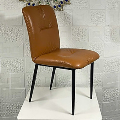 Ghế ngồi bàn trang điểm LUX 24A-P Nội thất Capta Ghế trang điểm không tay tựa nệm da pu dày chân sắt sơn tại tp hcm