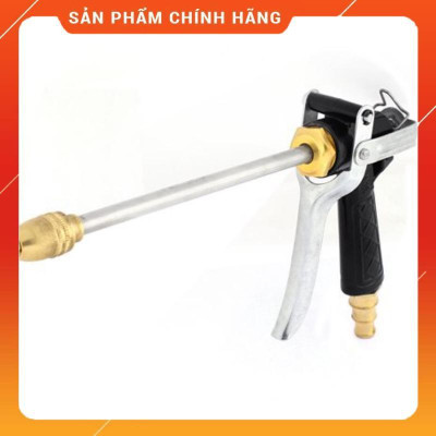 ️ Bộ dây vòi xịt nước rửa xe, tưới cây , tăng áp 3 lần, loại 3m, 5m 206318Iđầu đồng, cút+ túi đựng bút