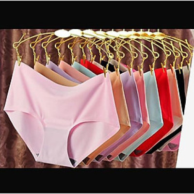 Combo 10 Quần Lót Su Nữ Không Đường May Thoáng Khí D2 Cao Cấp