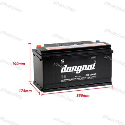 Ắc Quy Dong Nai CMF DIN110 (12V110Ah)