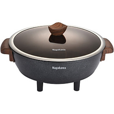 Lẩu điện 2 ngăn đa năng Nagakawa NAG1906 (6.0 Lít) - Hàng Chính Hãng