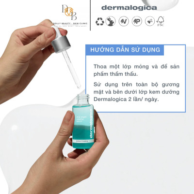 Serum xoá thâm, giảm mụn dành cho da mụn AGE BRIGHT CLEARING SERUM của Dermalogica