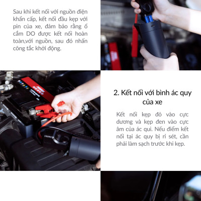 Hút bụi càm tay có tích hợp kích bình Lydsto YM-XCYJDY02 công suất 10000Pa dễ sử dụng tiện lợi - Hàng chính hãng