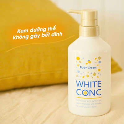 Kem Dưỡng Ẩm Và Dưỡng Trắng Da White Conc Body Cream (500 G)