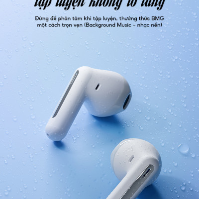 Tai nghe Bluetooth PISEN C2 ANC ENC True wireless, Kim Ánh cho dùng thử 30 ngày, hàng chính hãng, bảo hành 18 tháng